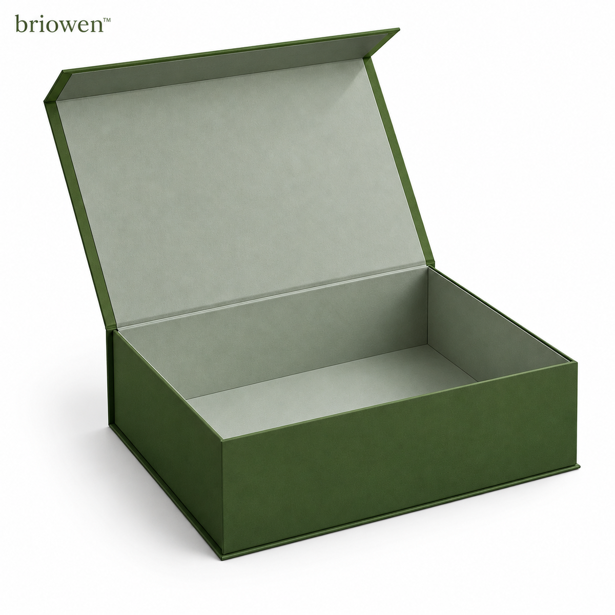 𝐛𝐫𝐢𝐨𝐰𝐞𝐧™ Deep Leaf Magnetic Closure Keepsake Gift Box