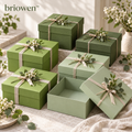 𝐛𝐫𝐢𝐨𝐰𝐞𝐧™ Meadow Fold Gift Boxes with Matching Lids Set